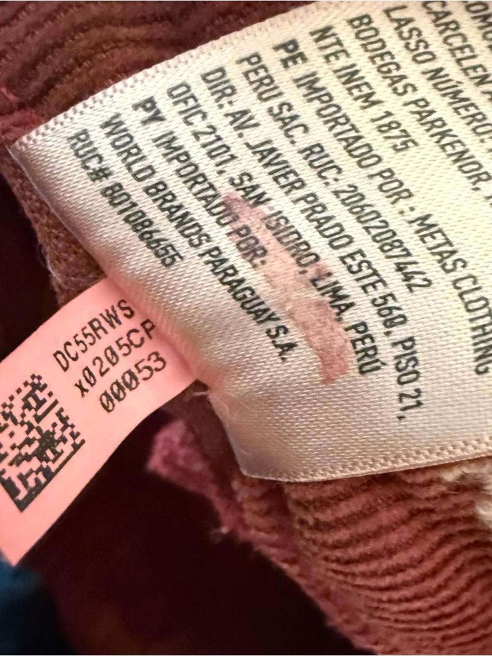 American Eagle Corduroy Pants Womens  Super High Rise Flare Retro Hippie SZ 2 - Picture 8 of 9